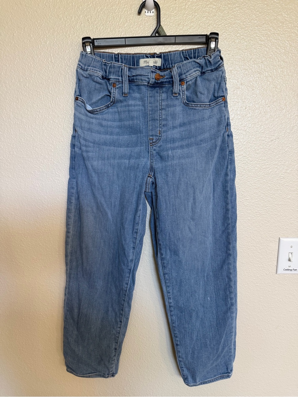 Madewell Paperbag Waist High Rise Jeans Size 26